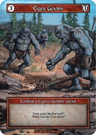 Ogre Goons (Foil) - Beta Foil