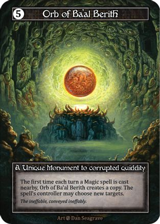 Orb of Ba'al Berith (Foil) - Beta Foil