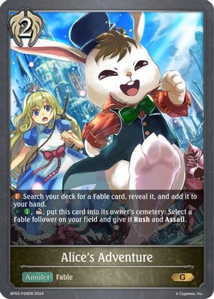 Alice's Adventure - P26EN (Foil)