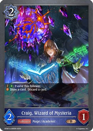 Craig, Wizard of Mysteria (GFB01a-066EN)