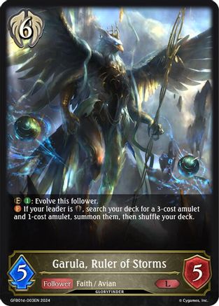 Garula, Ruler of Storms