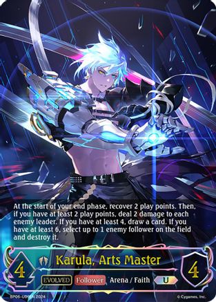 Karula, Arts Master (Evolved) (U)