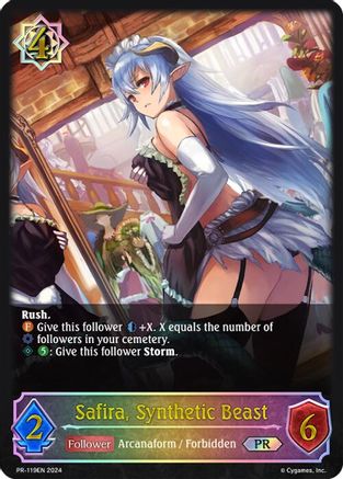 Safira, Synthetic Beast