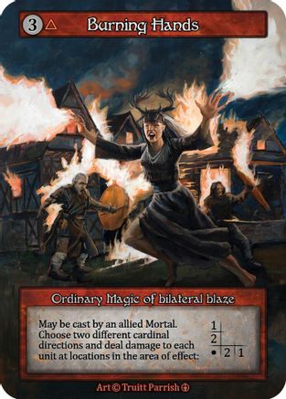 Burning Hands - Arthurian Legends