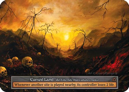 Cursed Land (Foil) - Arthurian Legends Foil