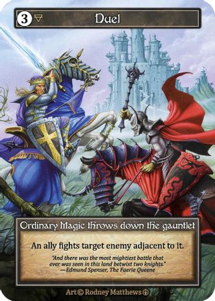 Duel (Foil) - Arthurian Legends Foil