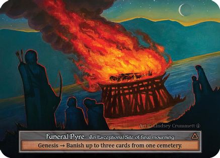 Funeral Pyre (Foil) - Arthurian Legends Foil