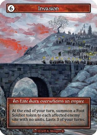 Invasion (Foil) - Arthurian Legends Foil