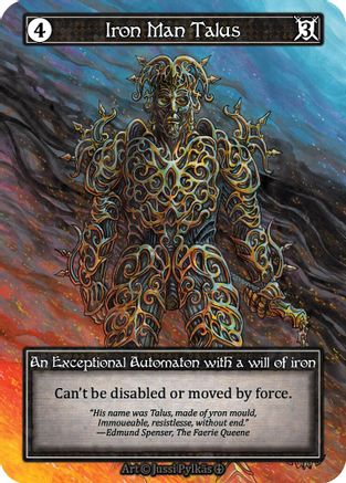 Iron Man Talus (Foil) - Arthurian Legends Foil