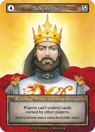 King Arthur (Foil) - Arthurian Legends Foil