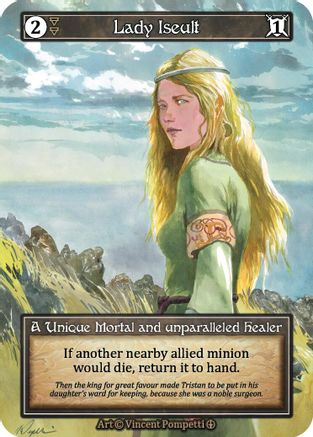 Lady Iseult (Foil) - Arthurian Legends Foil