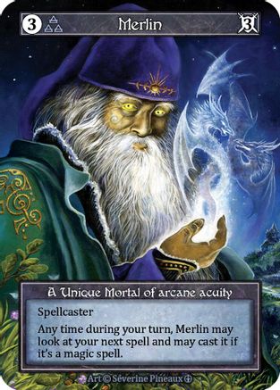 Merlin (Foil) - Arthurian Legends Foil