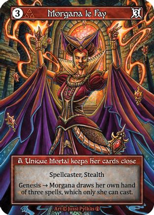 Morgana le Fay (Foil) - Arthurian Legends Foil