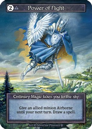 Power of Flight (Foil) - Arthurian Legends Foil
