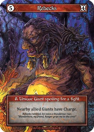 Rebecks (Foil) - Arthurian Legends Foil