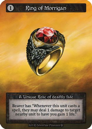 Ring of Morrigan - Arthurian Legends