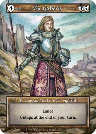 Sir Gaheris (Foil) - Arthurian Legends Foil