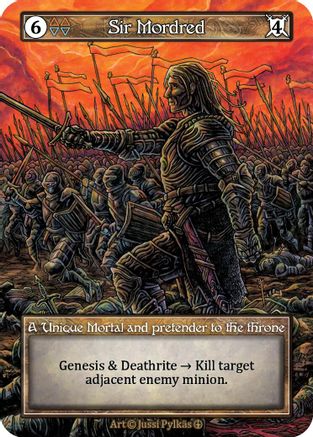 Sir Mordred (Foil) - Arthurian Legends Foil