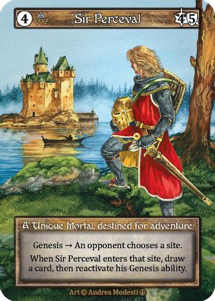 Sir Perceval (Foil) - Arthurian Legends Foil