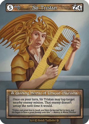 Sir Tristan (Foil) - Arthurian Legends Foil