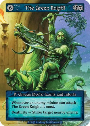 The Green Knight - Arthurian Legends