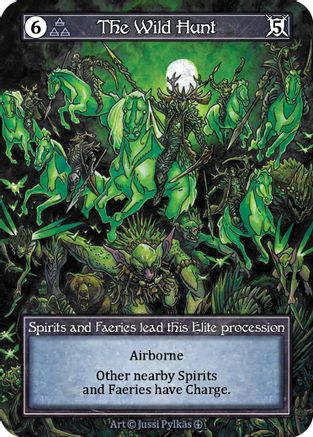 The Wild Hunt (Foil) - Arthurian Legends Foil