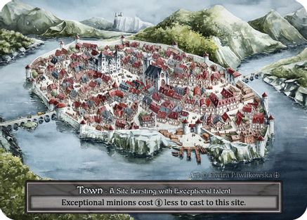 Town (Foil) - Arthurian Legends Foil