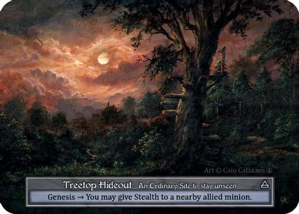 Treetop Hideout (Foil) - Arthurian Legends Foil