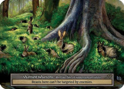 Varmint Warrens (Foil) - Arthurian Legends Foil