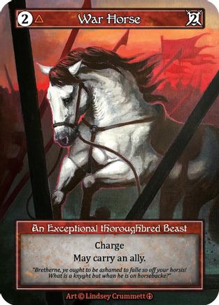 War Horse (Foil) - Arthurian Legends Foil
