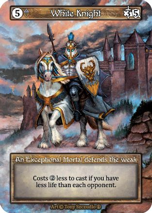 White Knight (Foil) - Arthurian Legends Foil
