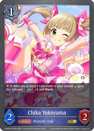 Chika Yokoyama - P01EN (Foil)