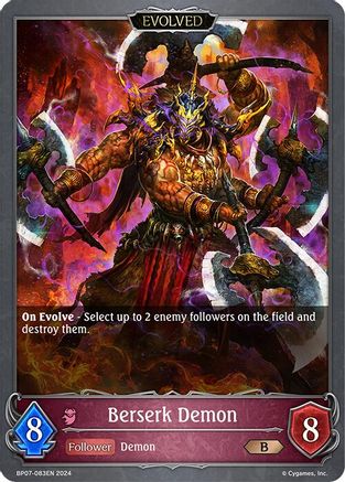 Berserk Demon (Evolved)