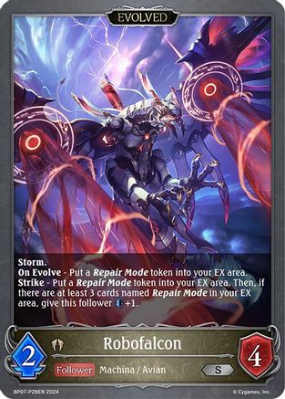 Robofalcon (Evolved) - P28 (Foil)