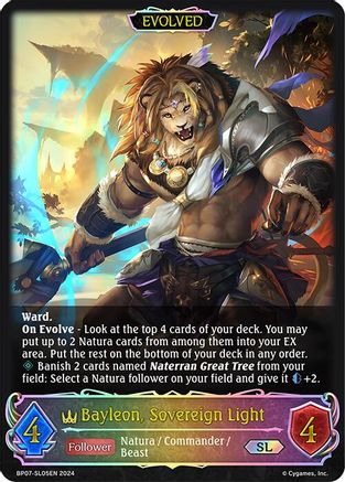 Bayleon, Sovereign Light (Evolved) (SL)