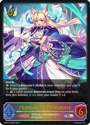 Mistolina, Forest Princess (SL)