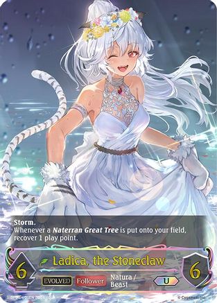 Ladica, the Stoneclaw (Evolved) (U)
