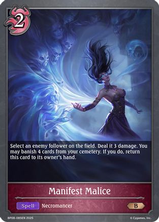 Manifest Malice