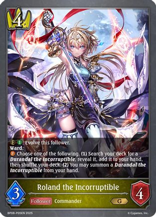 Roland the Incorruptible - P05EN (Foil)