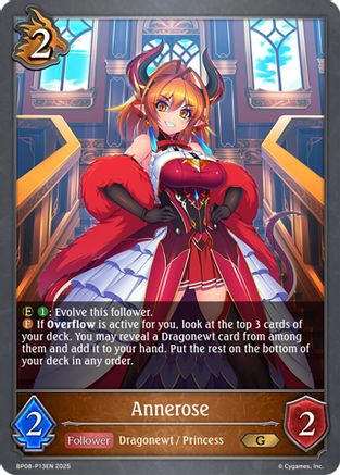 Annerose - P13EN (Foil)