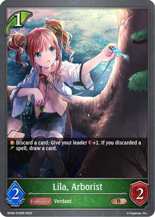 Lila, Arborist