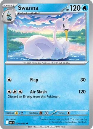 Swanna 023/086 SV White Flare - Uncommon