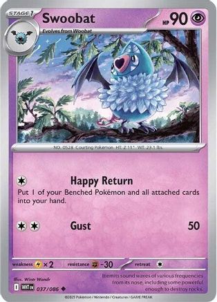 Swoobat 034/086 SV White Flare - Uncommon