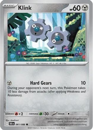 Klink 065/086 - Reverse Holofoil SV White Flare - Common