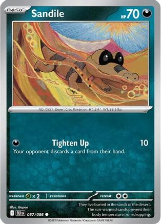 Sandile 060/086 SV Black Bolt - Common
