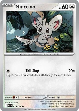 Minccino 077/086 SV Black Bolt - Common