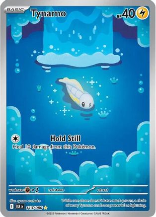 Tynamo 117/086 - Holofoil SV Black Bolt - Illustration Rare