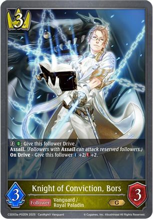 Knight of Conviction, Bors - P02EN (Foil)