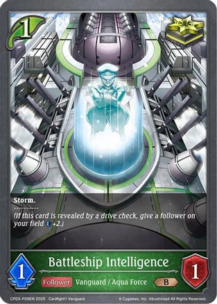 Battleship Intelligence - P09EN (Foil)