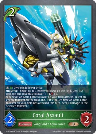 Coral Assault - P13EN (Foil)